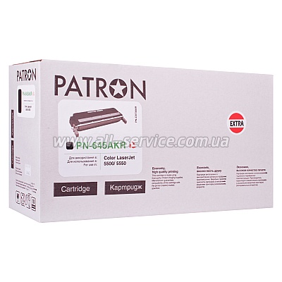 КАРТРИДЖ HP CLJ C9730A (PN-645AKR) BLACK PATRON Extra КАРТРИДЖ HP CLJ C9730A (PN-645AKR) BLACK PATRON Extra