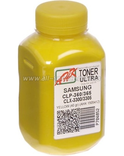   Samsung CLP-360/ 365/ CLX-3300/ 3305  40 Yellow (1505412)