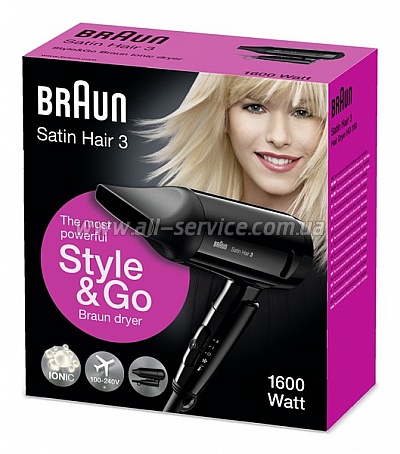  Braun HD 350 Satin Hair 3