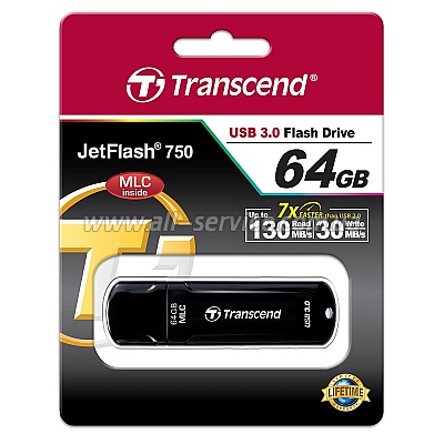  64GB Transcend JetFlash 750 (TS64GJF750K)