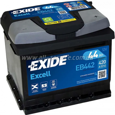   EXIDE EXCELL 44A (EB442)