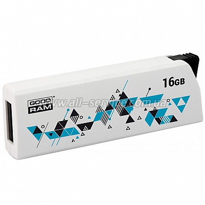 16GB GOODRAM USB 2.0 UCL2 Cl!ck White (UCL2-0160W0R11)
