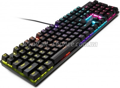  Vinga KBGM-100 LED Blue Switch USB Black (KBGM-100 Black)