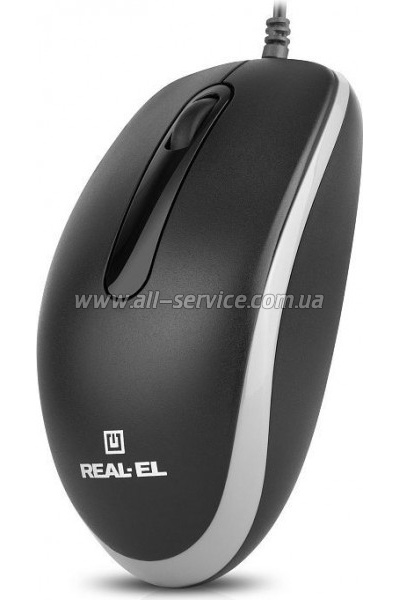  REAL-EL RM-215 USB Black/Gray (EL123200037)