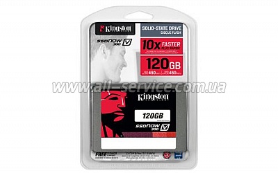 SSD  2, 5" Kingston V300 120GB 7mm (SV300S37A/120G)