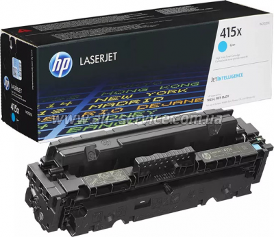 �������� HP 415X CLJ Pro M454dn/ 479dw Cyan (W2031X)