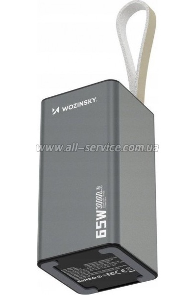 ������� ������������� Wozinsky K65+ 30000mAh PD 65W (5907769364457)