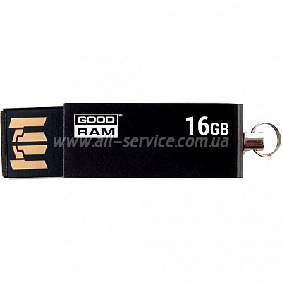  16GB GOODRAM USB 2.0 UCU2 Cube Black (UCU2-0160K0R11)