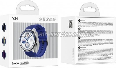 - HOCO Y24 AMOLED Smart sports watch (call version) Silver (6942007641012)