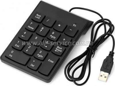  Gembird KPD-U-03 USB Black (KPD-U-03)