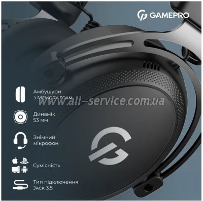 �������� GamePro Asgard Skald Origin Black (HS850B)