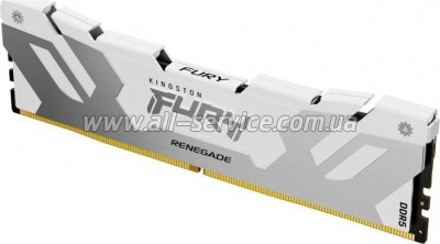     DDR5 16GB 6800 MHz Renegade White XMP Kingston Fury (ex.HyperX) (KF568C36RW-16)