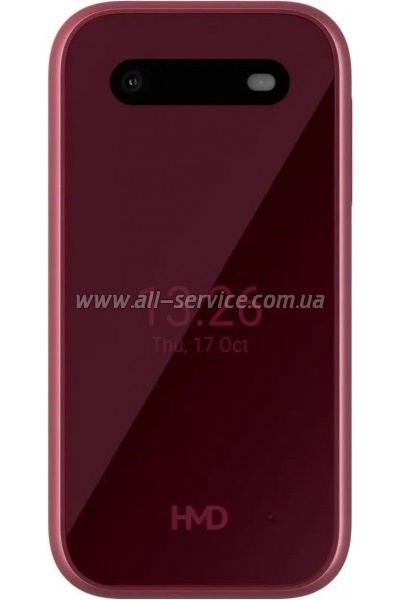   HMD 2660 4G Flip DS Red