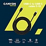 ���� ������ USB-C to USB-C 2.0m 100W 20V/ 5A black Canyon (CNS-USBC12B)