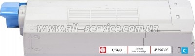 �����-�������� BASF OKI MC760/ MC770/ MC780 ������ 45396303 Cyan (BASF-KT-45396303)