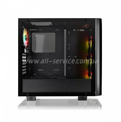 ������ Thermaltake View 21 Tempered Glass RGB Plus Edition Black (CA-1I3-00M1WN-05)