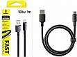 ���� ������ USB 2.0 AM to USB-C 1.0m 100W/ 7.5W black Baseus (E0426W01)