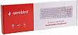  Gembird KB-UML3-01-W-UA USB White (KB-UML3-01-W-UA)