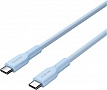���� ������ USB-C to USB-C 1.0m OnWire 60CL C-C 60W COLOR Braided 1m Light Blue Canyon (CND-CCAP60AB10LBL)