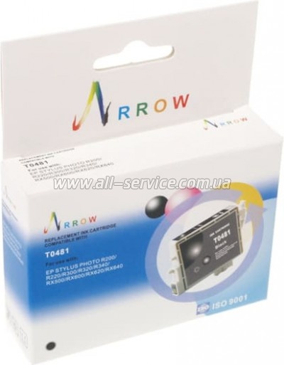  Arrow  Epson Stylus Photo R200/ R340/ RX620  C13T048140 Black (A-T0481)