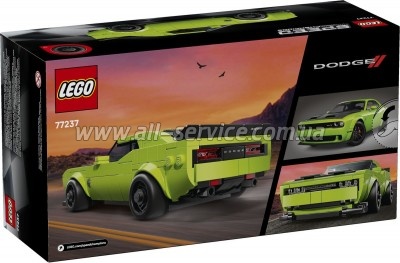����������� LEGO Speed Champions ���������� ���������� Dodge Challenger SRT Hellcat (77237)
