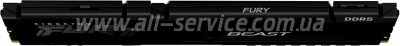     DDR5 16GB 6000 MHz Beast Black EXPO Kingston Fury (ex.HyperX) (KF560C30BBE-16)