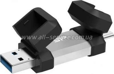  Silicon Power USB 256G SILICON POWER usb3.2+TypeC Mobile C51 (SP256GBUC3C51V1S)