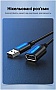 ���� ������ USB 2.0 AM/AF 0.5m black Vention (CBIBD)