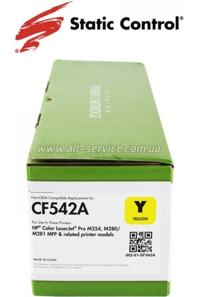�������� SCC HP CLJP CF542A/ 203A yellow (002-01-SF542A)