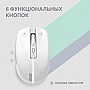  2E MF270 Silent Rechargeable Wireless White (2E-MF270WWH)