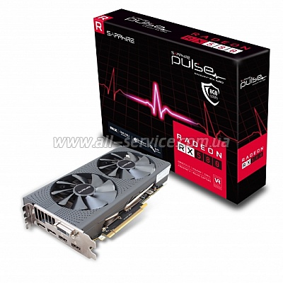 ���������� Sapphire Radeon RX 580 8G PULSE OC Lite (11265-67-20G)