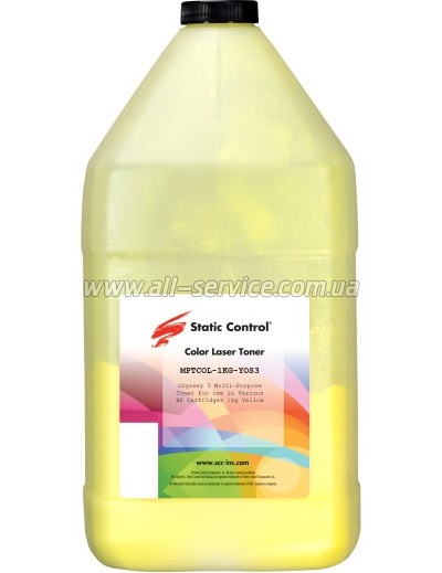  SCC Universal Odyssey 3 HP/ Canon  1 yellow (MPTCOL-1KG-YOS3)