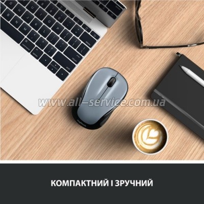  Logitech M325s Wireless Light Silver (910-006813)