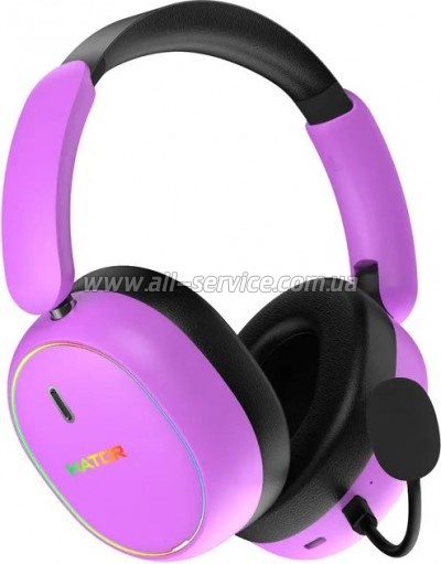 �������� Hator Phoenix 2 Wireless Hi-Res SyncHUB Cyber Violet (ESH42)