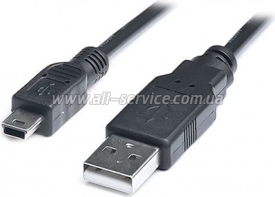 ���� ������ USB 2.0 AM to Mini 5P 1.8m REAL-EL (EL123500006)
