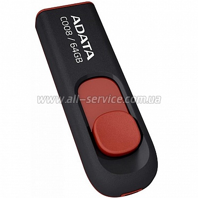  ADATA 64GB C008 White+Blue USB 2.0 (AC008-64G-RWE)