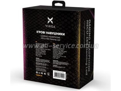  Vinga HSCU-160 Gaming LED Black (HSCU-160)