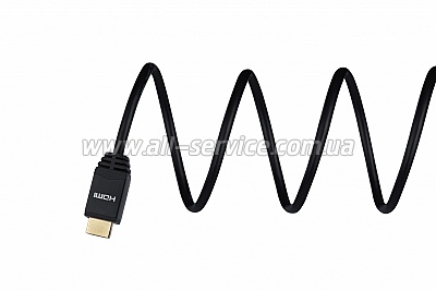  2 Slim HDMI 2.0 AM/AM, High Speed, Alumium, 5m Black (2EW-1109-5M)
