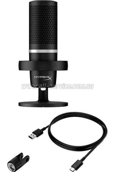  HyperX DuoCast Black (4P5E2AA)