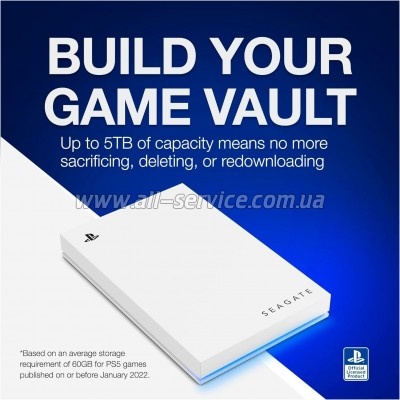 ��������� 2.5" 2TB Game Drive for PlayStation 5 Seagate (STLV2000201)