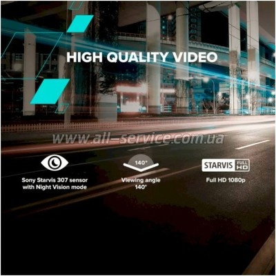  Canyon DVR10 FullHD 1080p Wi-Fi Black (CND-DVR10)