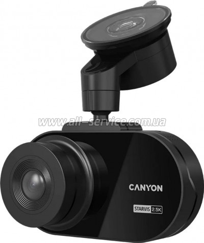  Canyon DVR25 WQHD 2.5K 1440p Wi-Fi Black (CND-DVR25)