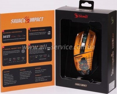 ����� A4Tech W63 Max USB Renegade Sunset (4711422003642)