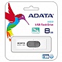  8GB ADATA UV220 USB 2.0 WHITE/GRAY (AUV220-8G-RWHGY)