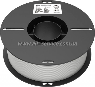 ������� ��� 3D-�������� Creality PLA 2x1��, 1.75��, white+black (3301010337)