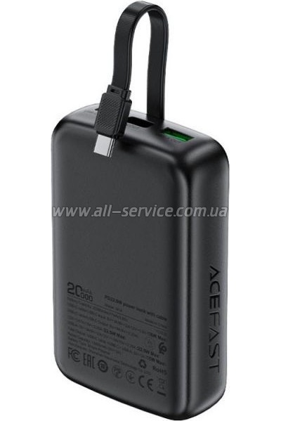   Acefast 20000mAh Black (6974316283966)