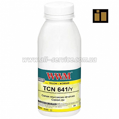  +  WWM Canon MF641/ 643/ 645/ LBP-621/ 623/ Canon 054  35 Yellow (TC-Canon-054Y-35-WWM)