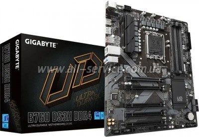   GIGABYTE B760 DS3H DDR4