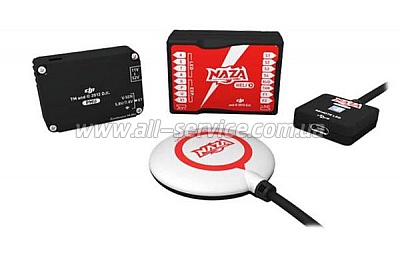 Полетный контроллер DJI NAZA-H + GPS для вертолетов Полетный контроллер DJI NAZA-H + GPS для вертолетов