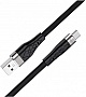 ���� ������ USB 2.0 AM to USB-C 1.0m 3A silicone X53 black HOCO (6931474738097)